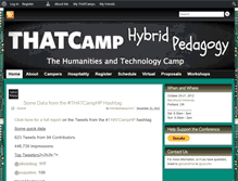 Tablet Screenshot of hybridpedagogy2012.thatcamp.org