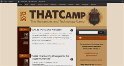 Desktop Screenshot of aha2012.thatcamp.org