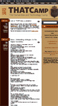 Mobile Screenshot of aha2012.thatcamp.org