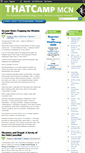 Mobile Screenshot of mcn2010.thatcamp.org
