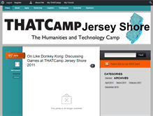 Tablet Screenshot of jerseyshore2011.thatcamp.org