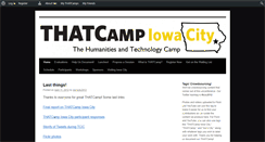 Desktop Screenshot of iowacity2012.thatcamp.org