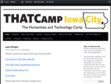 Tablet Screenshot of iowacity2012.thatcamp.org
