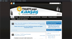 Desktop Screenshot of kansas2011.thatcamp.org