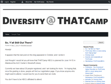 Tablet Screenshot of diversity.thatcamp.org