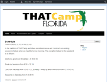 Tablet Screenshot of florida2011.thatcamp.org