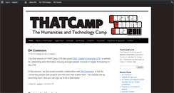 Desktop Screenshot of gta2011.thatcamp.org