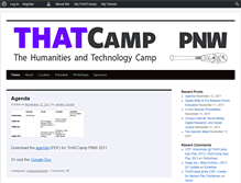 Tablet Screenshot of pnw2011.thatcamp.org