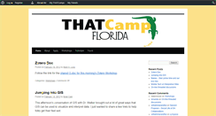 Desktop Screenshot of florida2012.thatcamp.org