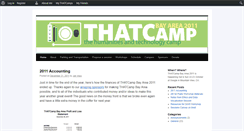 Desktop Screenshot of bayarea2011.thatcamp.org